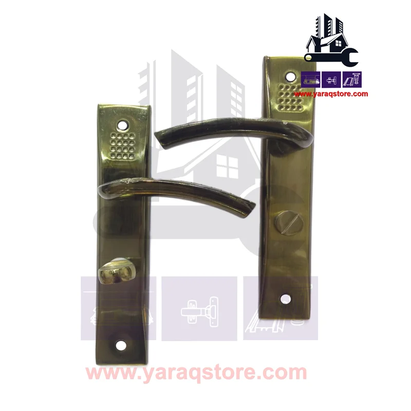 دستگیره درب مدل خالدار سرویس چپ بازشو کد 0011