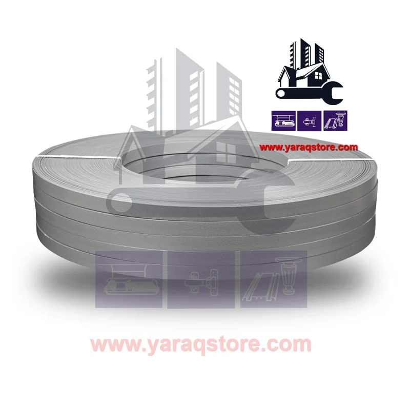 نوار اتویی کاغذی رنگ نقره ای رول 50 متری