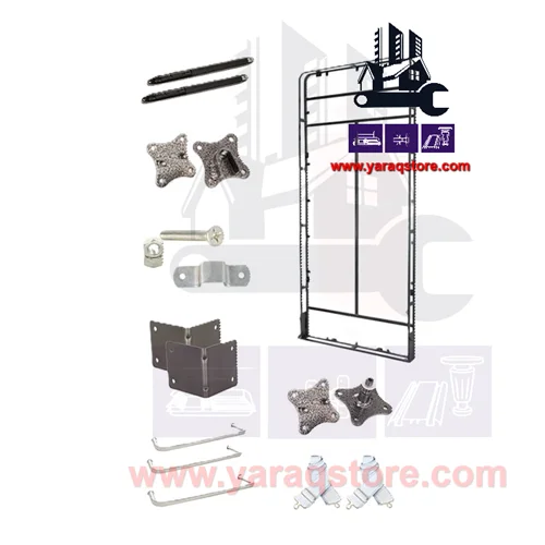 یراق تخت کمجا مدل TBM عمودی ابعاد 80*180 سانتیمتر با جک ترک