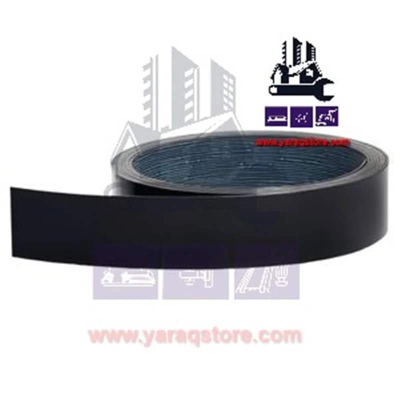 نوار اتویی کاغذی رنگ مشکی رول 50 متری