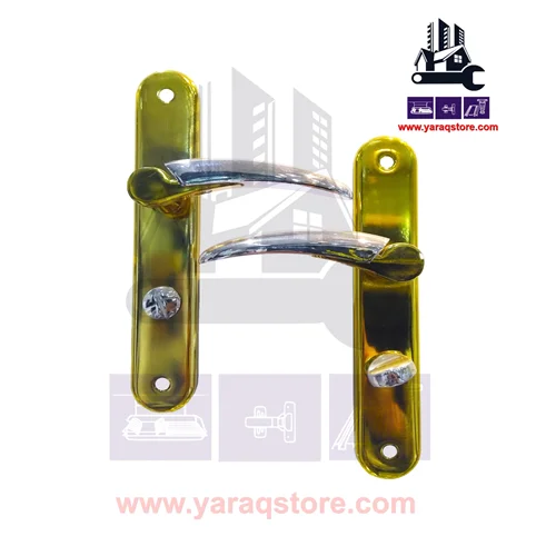 دستگیره درب مدل سرویس راست بازشو نئون پامرغی کد 1472