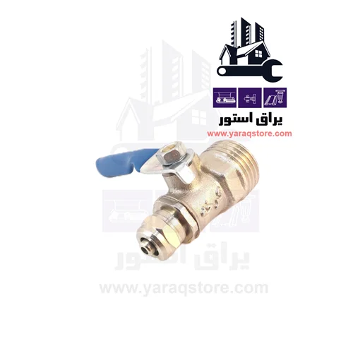 شیر آب ساید بای ساید برنجی