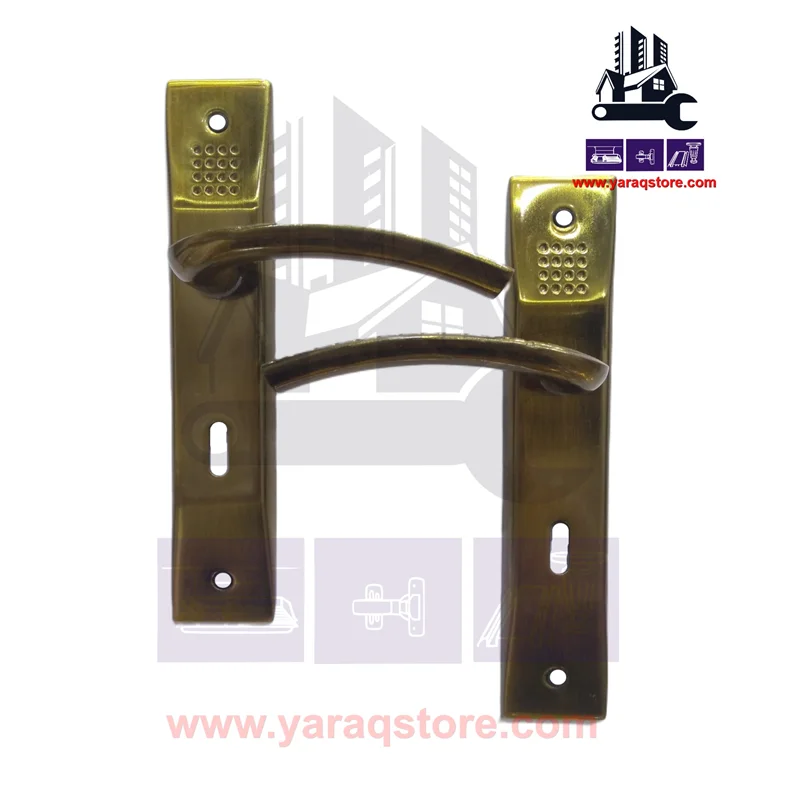 دستگیره درب مدل خالدار کلیدی کد 0011