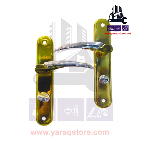 دستگیره درب مدل سرویس چپ بازشو نئون پامرغی کد 1472