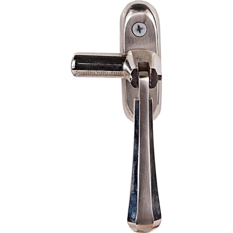 دستگیره پنجره فلزی اشکی کروم