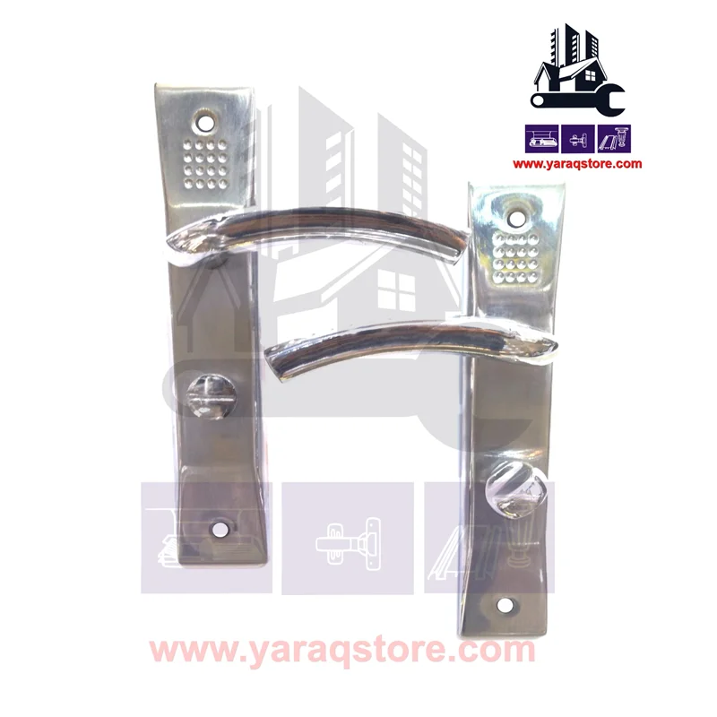 دستگیره درب مدل خالدار سرویس راست بازشو کد 0011